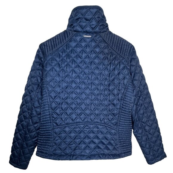NEW ANDREW MARC QUILTED ZIP MOTO JACKET PREMIUM COASTAL COWGIRL CABINCORE XXL - Picture 5 of 10
